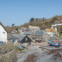 Buy canvas prints of Cadgwith, Cornwall  by Graham Custance