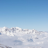 Buy canvas prints of Les Deux Alps by Graham Custance