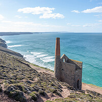 Buy canvas prints of Wheal Coates Tin Mine  by Graham Custance