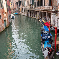 Buy canvas prints of Venice Reflections by Graham Custance