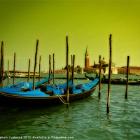 Buy canvas prints of Grand Canal Venice by Graham Custance