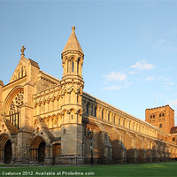 Buy canvas prints of St Albans Cathedral by Graham Custance