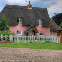 Buy canvas prints of Country Cottage by Graham Custance