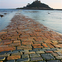 Buy canvas prints of St Michaels Mount by Graham Custance