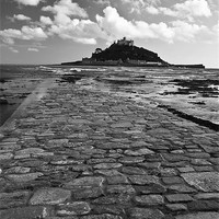 Buy canvas prints of St Michaels Mount, Cornwall by Graham Custance