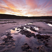 Buy canvas prints of Sunrise on the beach by Graham Custance