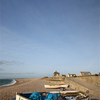 Buy canvas prints of Chesil Beach, Dorset by Graham Custance