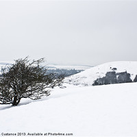 Buy canvas prints of Chilterns Winter by Graham Custance