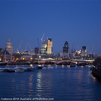 Buy canvas prints of London Skyline by Graham Custance