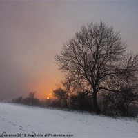 Buy canvas prints of Winter in the Chilterns by Graham Custance
