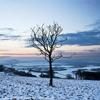 Buy canvas prints of Winter Landscape by Graham Custance