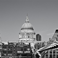 Buy canvas prints of St Pauls Cathedral by Graham Custance