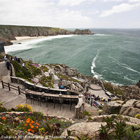 Buy canvas prints of Minack Theatre, Cornwall by Graham Custance