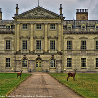 Buy canvas prints of Woburn Abbey by Graham Custance