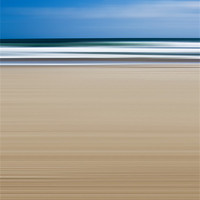 Buy canvas prints of Abstract Beach by Graham Custance