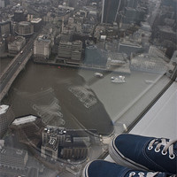 Buy canvas prints of View from The Shard by Graham Custance