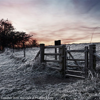Buy canvas prints of Winter Sunrise by Graham Custance