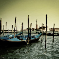 Buy canvas prints of Grand Canal Venice by Graham Custance