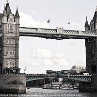 Buy canvas prints of Tower Bridge, London by Graham Custance