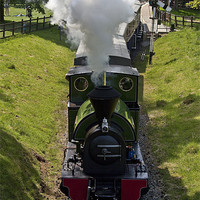 Buy canvas prints of Whipsnade Zoo steam train by Graham Custance