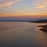 Buy canvas prints of Spanish Sunset by Graham Custance