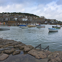 Buy canvas prints of Mousehole, Cornwall by Graham Custance