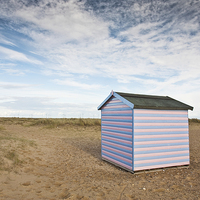Buy canvas prints of Beach Hut by Graham Custance
