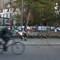 Buy canvas prints of 9 million bicycles by Graham Custance