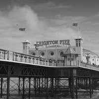 Buy canvas prints of Brighton Pier by Graham Custance