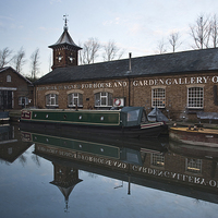 Buy canvas prints of Grand Union Canal by Graham Custance