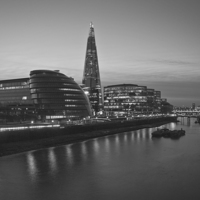 Buy canvas prints of The Shard london by Graham Custance