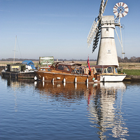 Buy canvas prints of Thurne Mill by Graham Custance