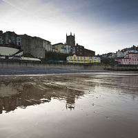 Buy canvas prints of Cromer Reflections by Graham Custance