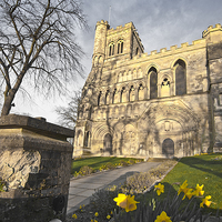 Buy canvas prints of Priory Church, Dunstable by Graham Custance