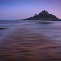 Buy canvas prints of St Michaels Mount, Cornwall by Graham Custance
