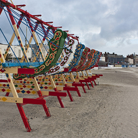 Buy canvas prints of Weymouth Beach by Graham Custance