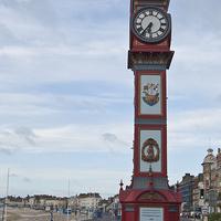 Buy canvas prints of Jubilee Clock, Weymouth by Graham Custance