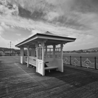 Buy canvas prints of Swanage Pier by Graham Custance