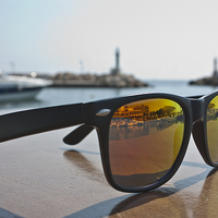 Buy canvas prints of  Sunglasses  by Graham Custance