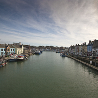 Buy canvas prints of  Weymouth Harbour by Graham Custance