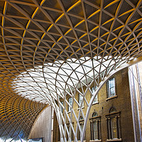 Buy canvas prints of Kings Cross Station by Graham Custance
