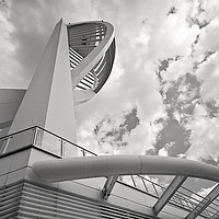 Buy canvas prints of Spinnaker Tower by Graham Custance