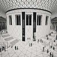 Buy canvas prints of British Museum by Graham Custance
