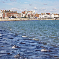 Buy canvas prints of Weymouth Waves by Graham Custance