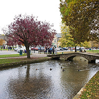 Buy canvas prints of Bourton on the Water by Graham Custance