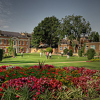 Buy canvas prints of Priory Gardens, Dunstable by Graham Custance