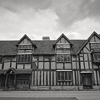 Buy canvas prints of Shakespeare's Birthplace by Graham Custance