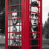 Buy canvas prints of London Calling Phone Box by Graham Custance
