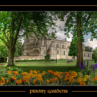 Buy canvas prints of Priory Gardens, Dunstable by Graham Custance