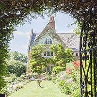 Buy canvas prints of Coton Manor by Graham Custance